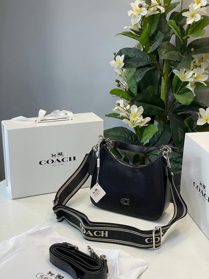 COCH HOBO SIGNATURE BAG WITH OG BOX WOMEN HAND BAG