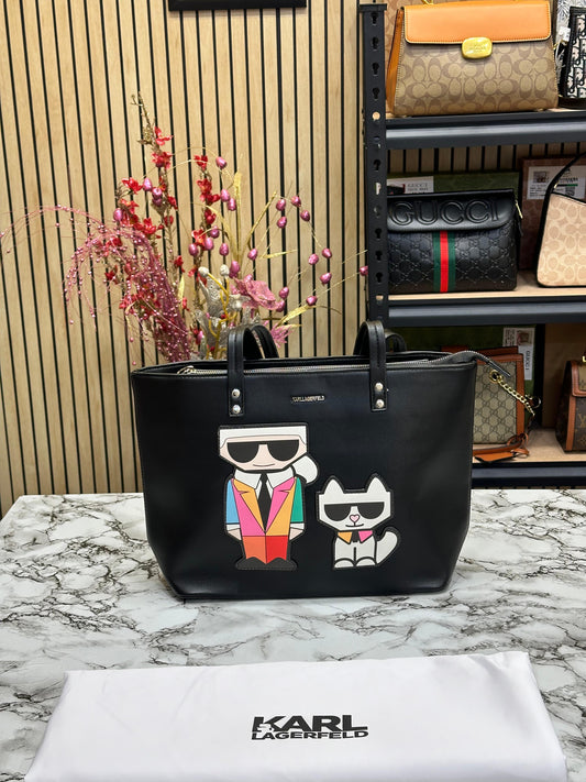 KRL LAGERFE PREMIUM MAYBELLE ZIP TOTE WOMEN HAND BAG