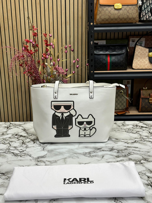 KRL LAGERFE PREMIUM MAYBELLE ZIP TOTE WOMEN HAND BAG