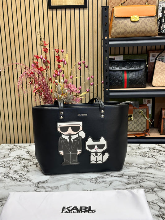 KRL LAGERFE PREMIUM MAYBELLE ZIP TOTE WOMEN HAND BAG