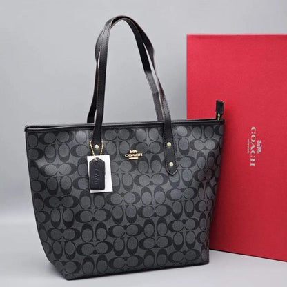 COH CIY TOTE WITH OG BOX IN HIGH END QUALITY Women Bag