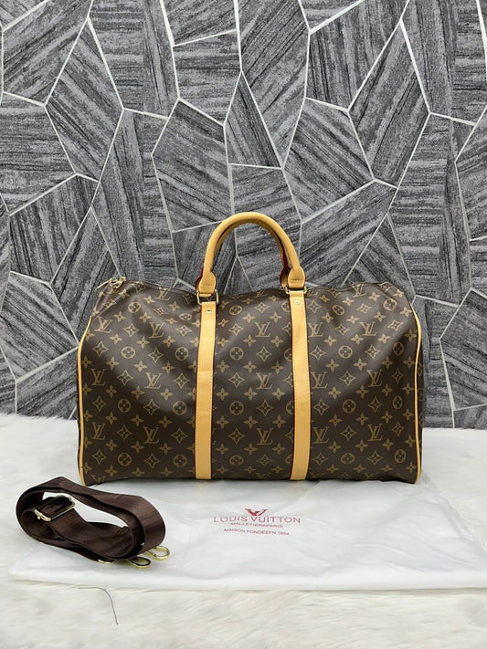 Luis Vuiton Keepall 55 Monogram Women Bag