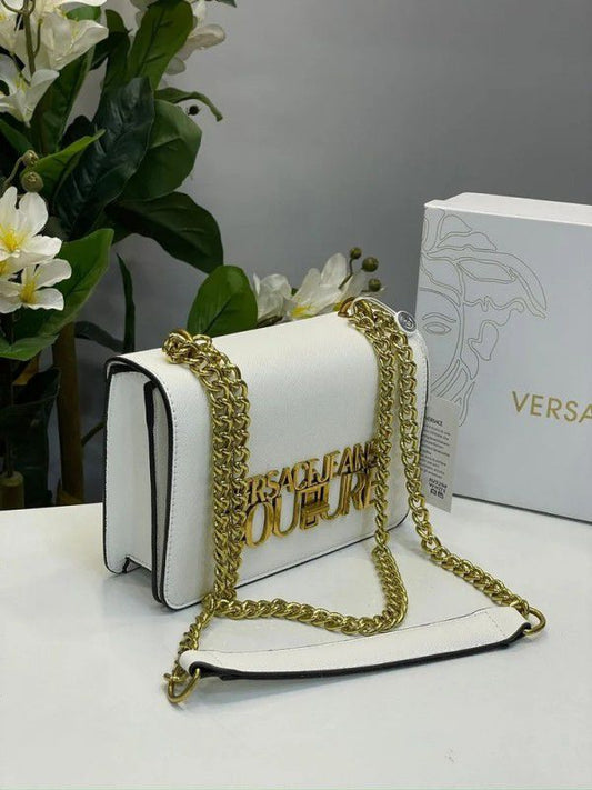 Verace Jans Couture Leather Shoulder Bag with Box Women Bag