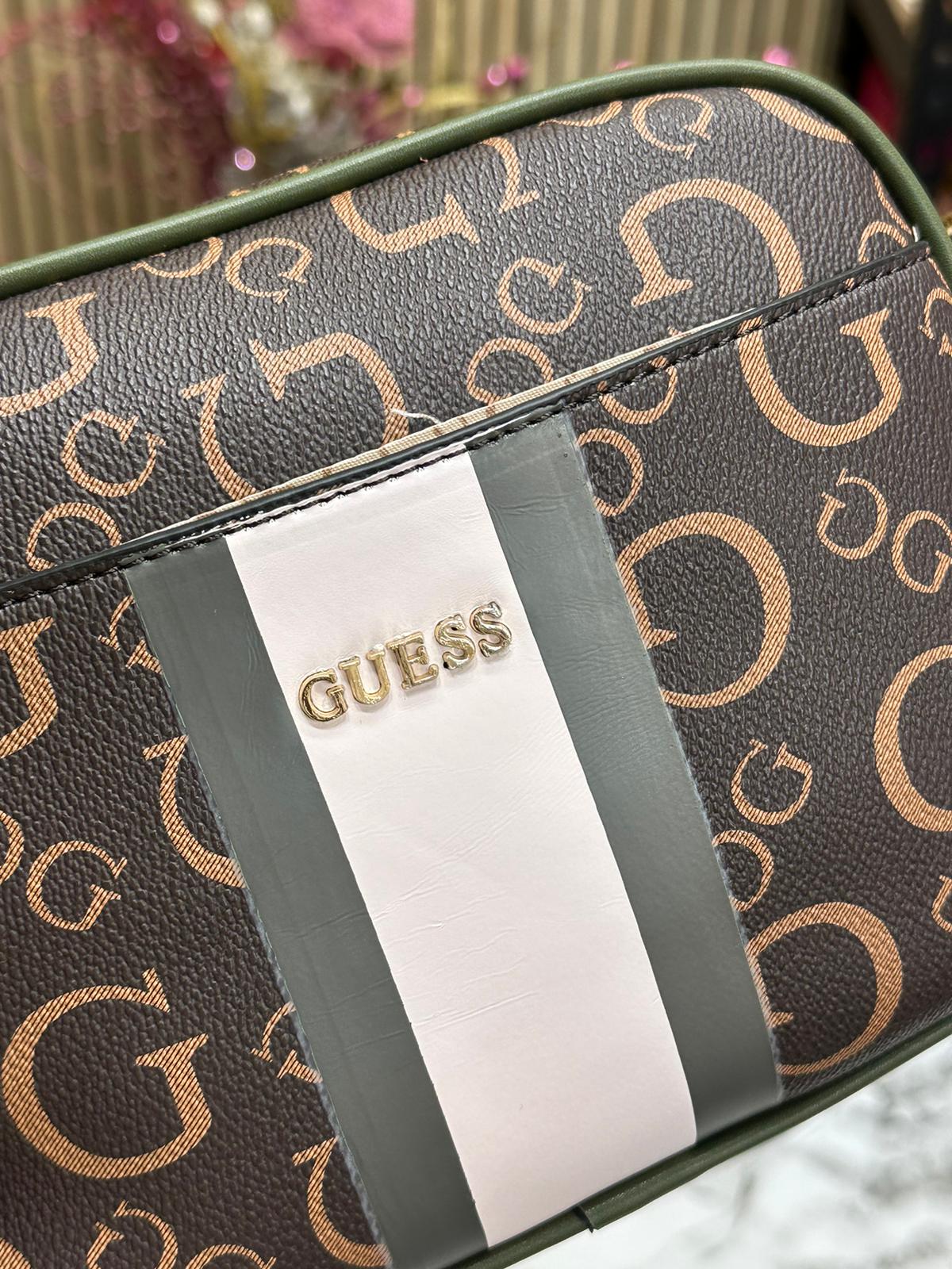 GUES MONOGRAM PRINT CROSSBODY BAG Women Bag