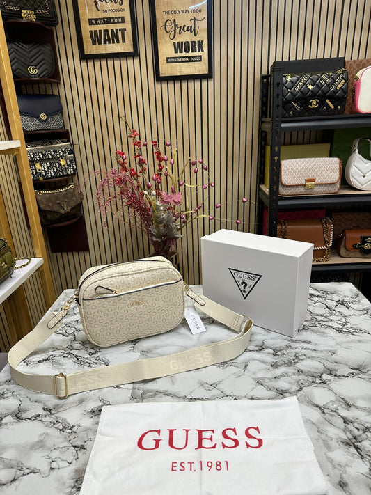 GUES MONOGRAM PRINT CROSSBODY BAG Women Bag