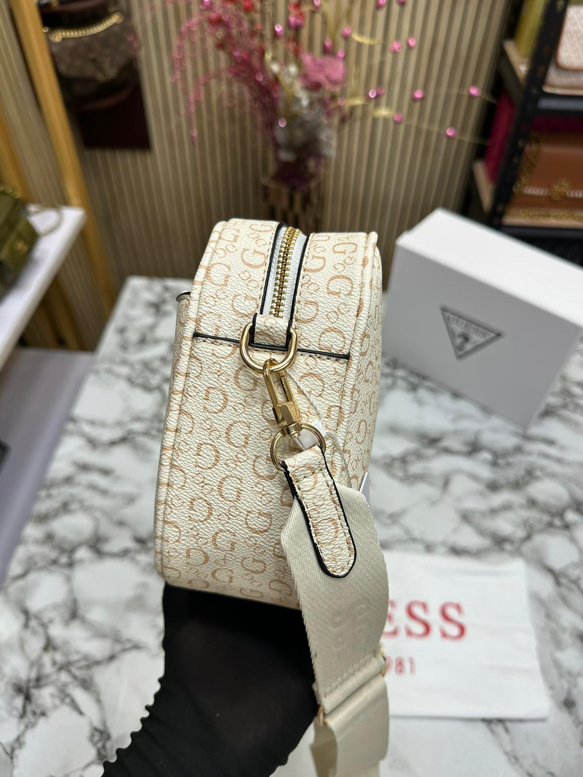 GUES MONOGRAM PRINT CROSSBODY BAG Women Bag
