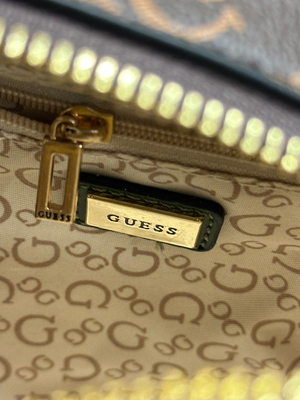 GUES MONOGRAM PRINT CROSSBODY BAG Women Bag