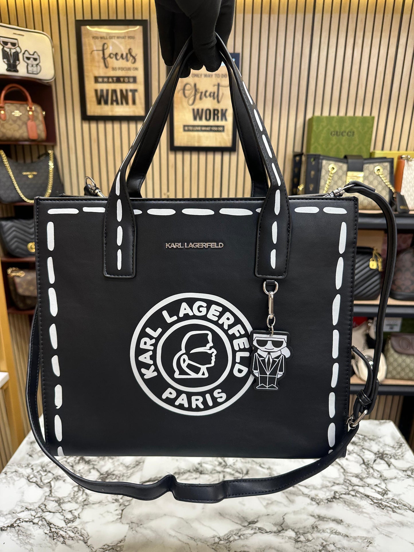 KAL LAGERFELD NOUVEAU PREMIUM TOTE Women Bag