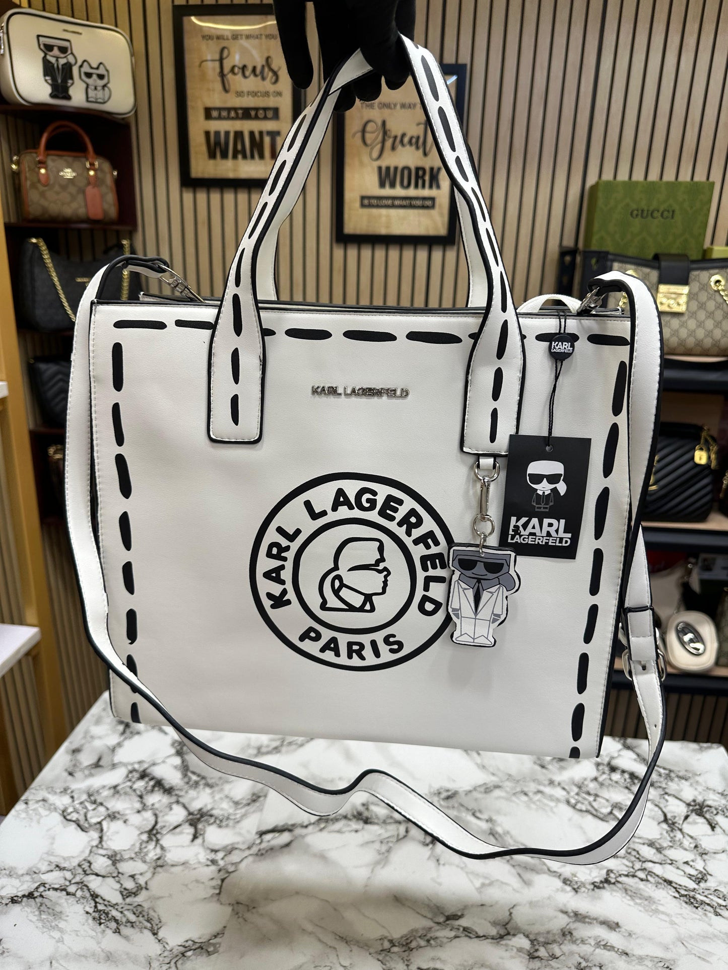 KAL LAGERFELD NOUVEAU PREMIUM TOTE Women Bag