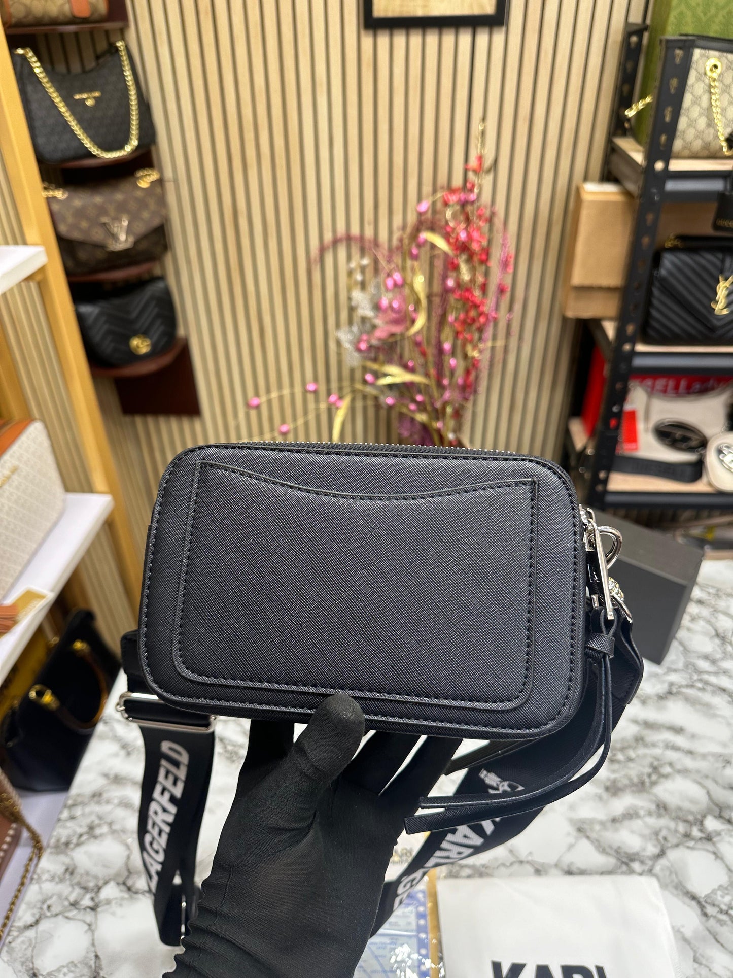 KAL LAGEFELD CAMERA SLING Women Bag