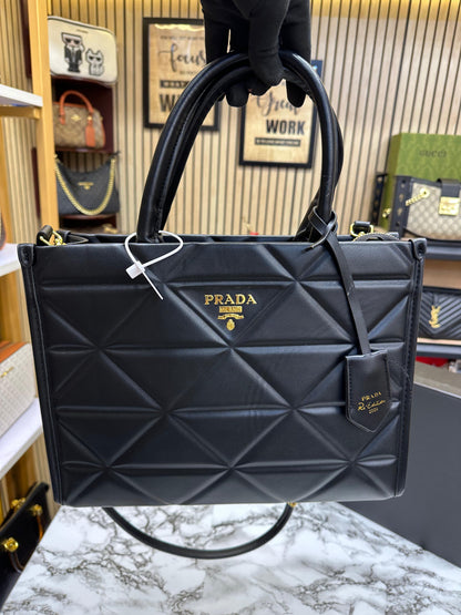 PRDA SYMBOLE TOTE PREMIUM WITH OG BOX Women Bag