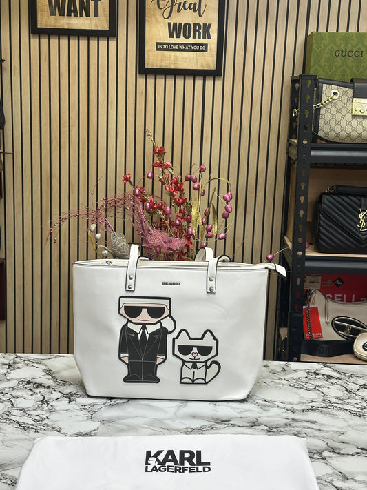 KAL LAGERFLD MAYBELLE ZIP TOTE Women Bag
