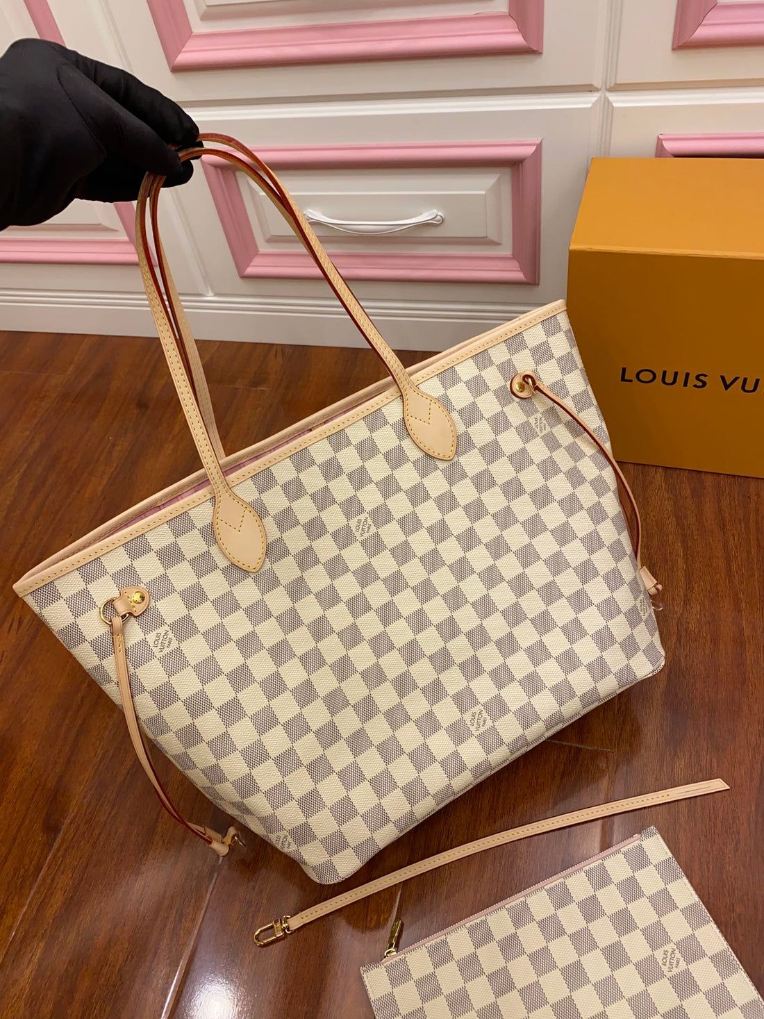 LV NEVERFULL TOTE BAG WITH DUST Women Bag