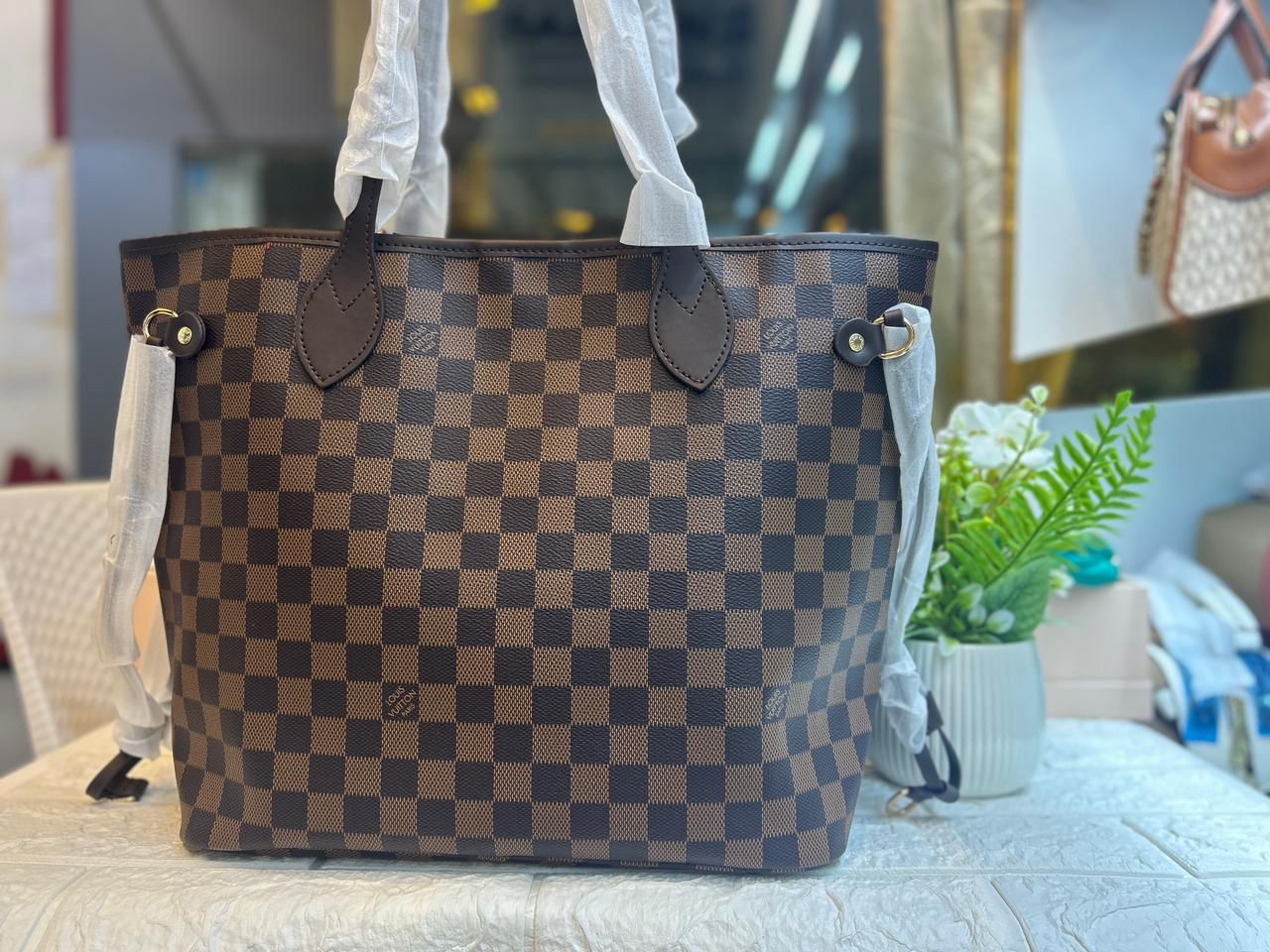 LV NEVERFULL TOTE BAG WITH DUST Women Bag