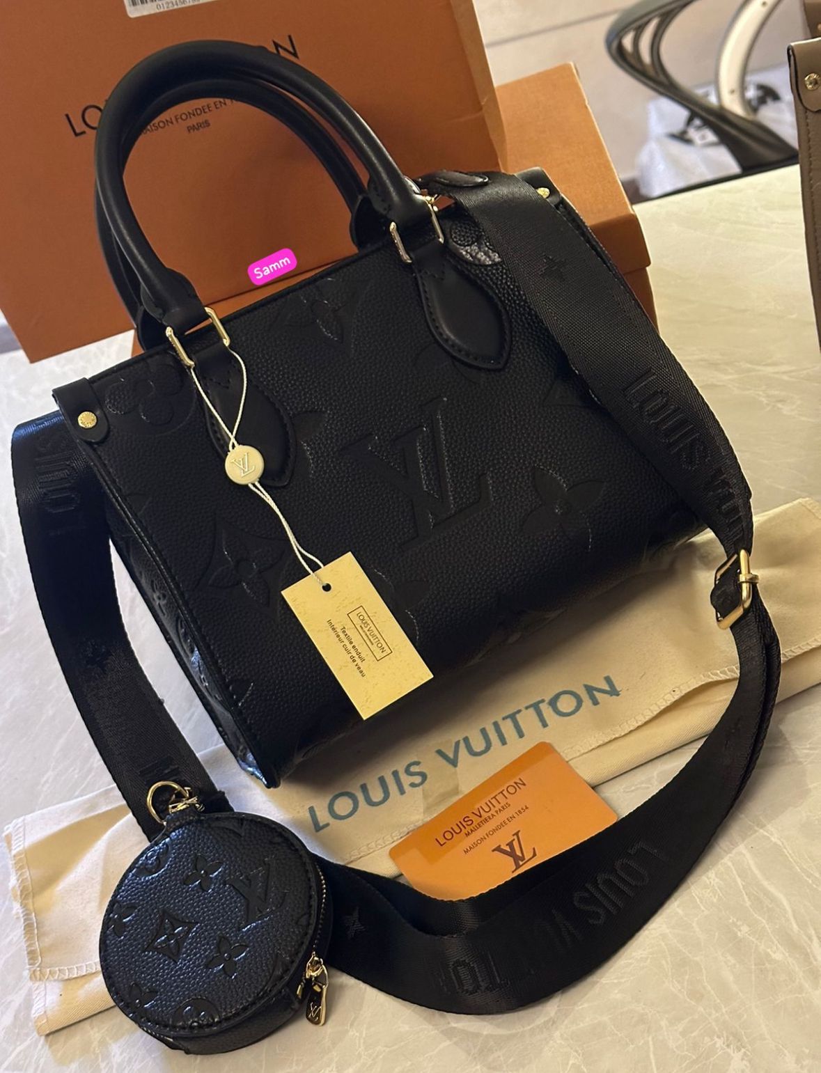 Lous Vuiton On The Go Pochette Premium Women Bag