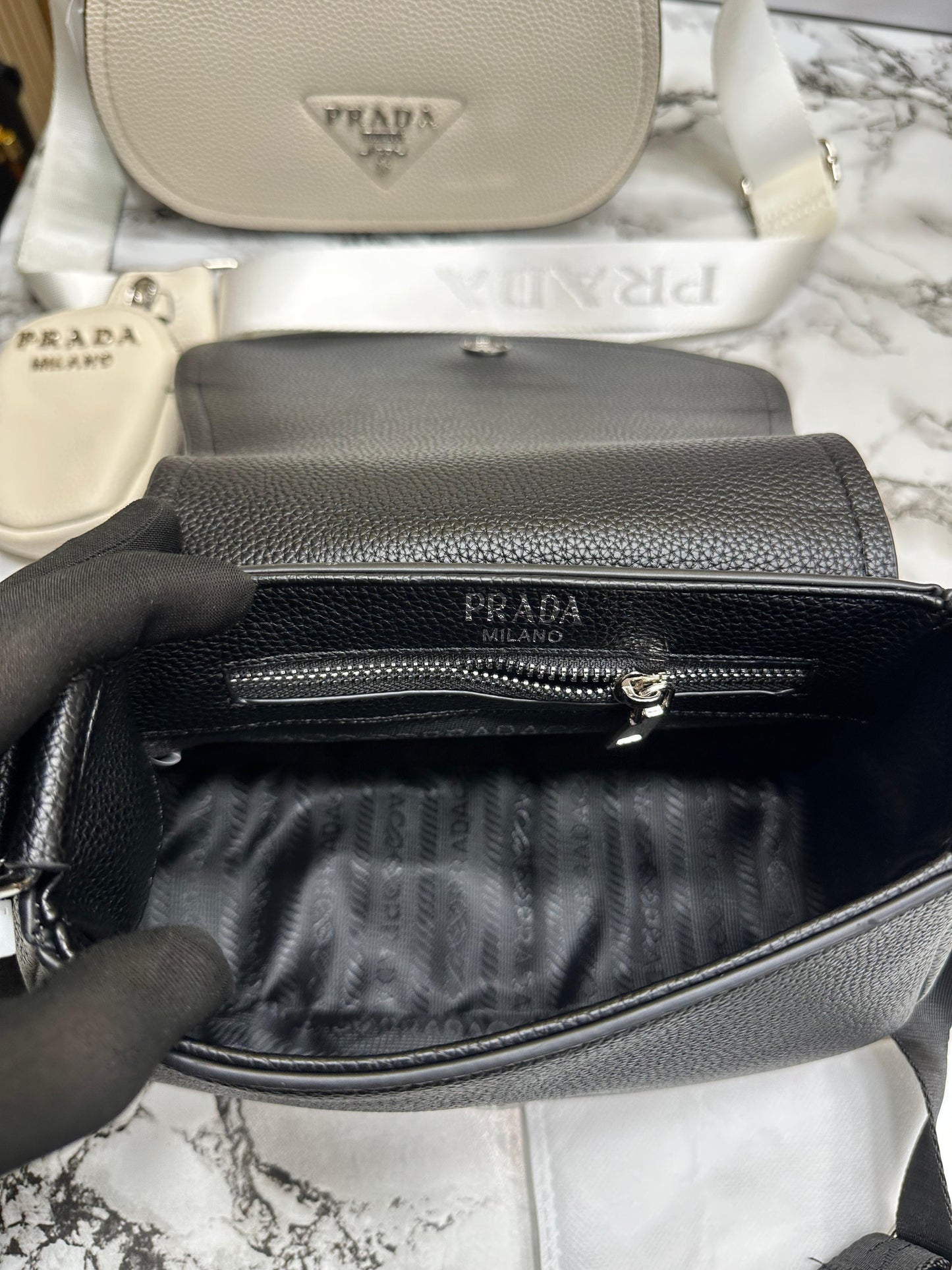 PRDA BORSA SLING WITH OG BOX AND CARRY Women Bag