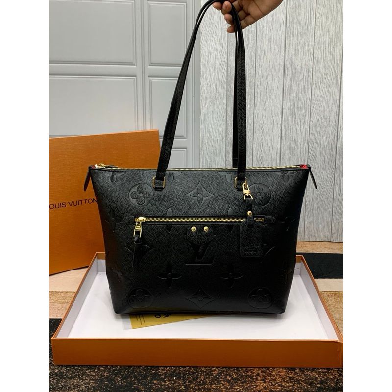 Lous Vuiton Iena Black Monogram Tote Women Bag