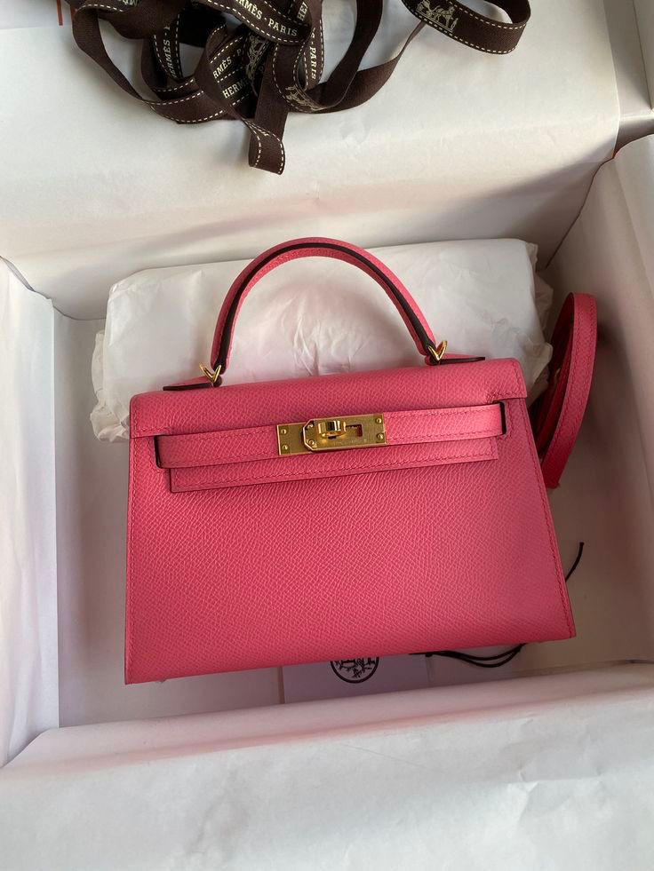 Herms Kely Mini Premium Leather Sling Women Bag
