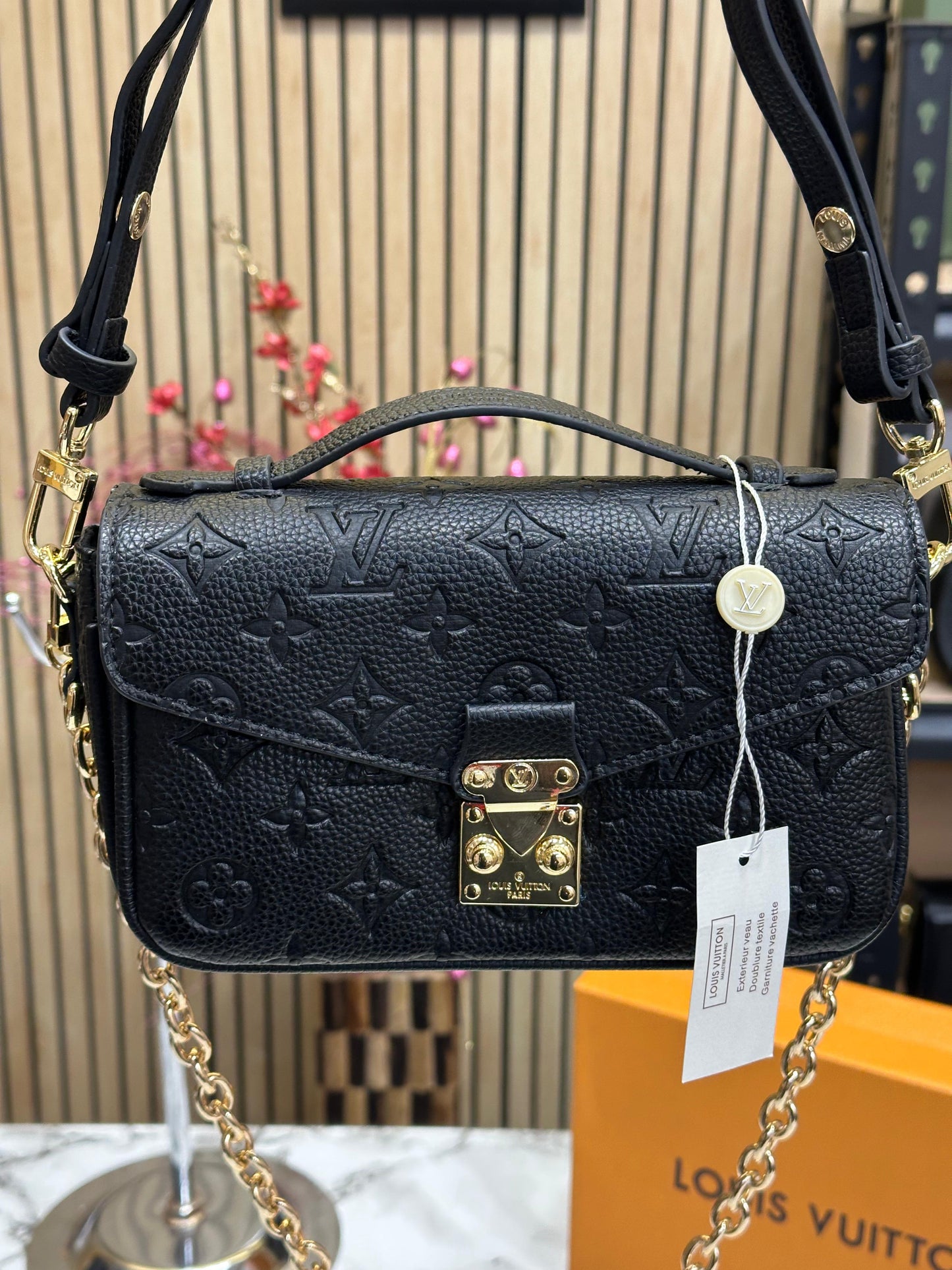 LOUS VUITTON MENTIS POCHETTE WITH OG BOX Women Bag