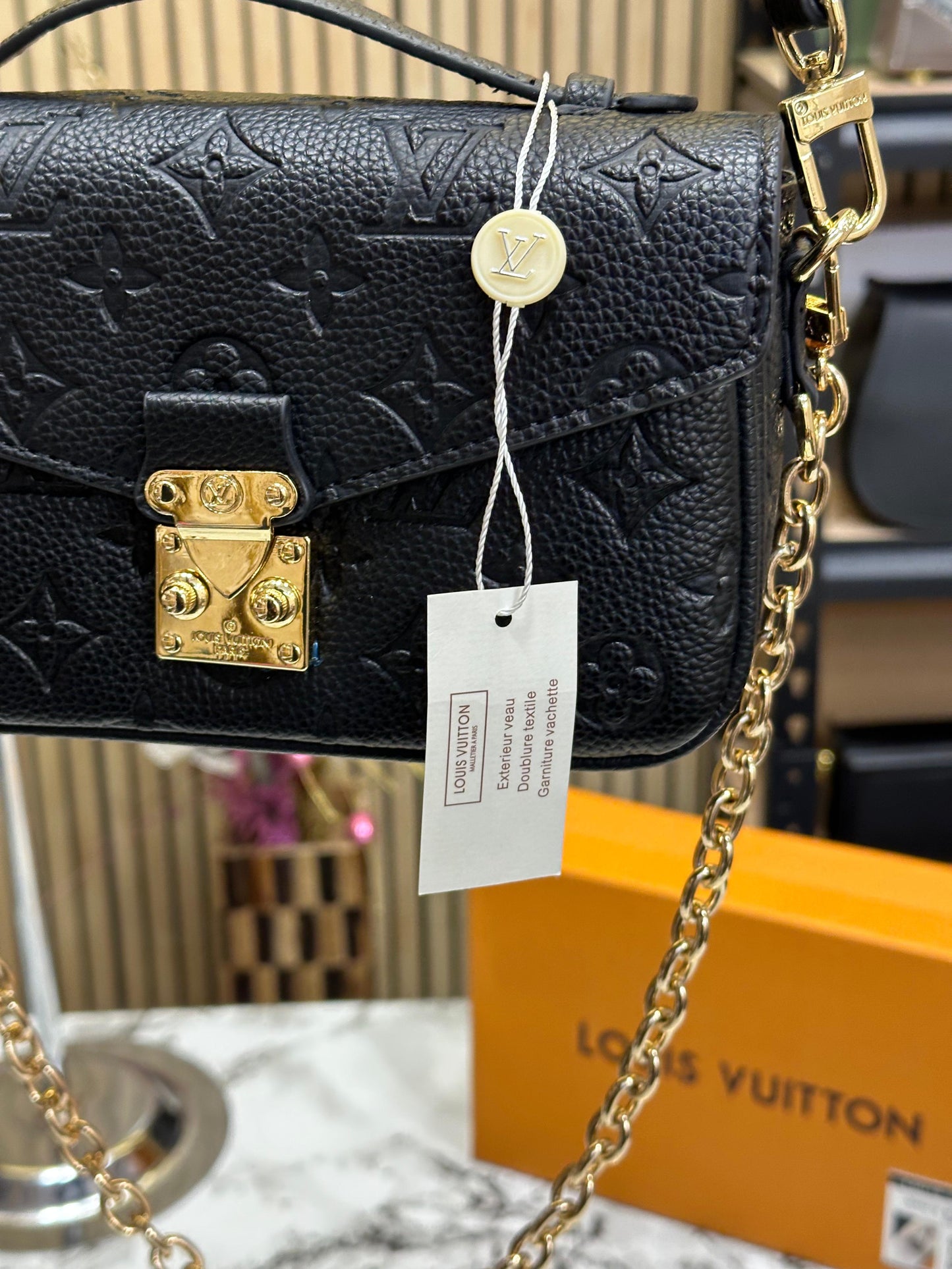 LOUS VUITTON MENTIS POCHETTE WITH OG BOX Women Bag