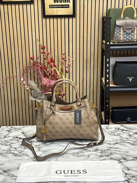 GUES QUATTRO G LUXURY SATCHEL HANDBAG Women BAG