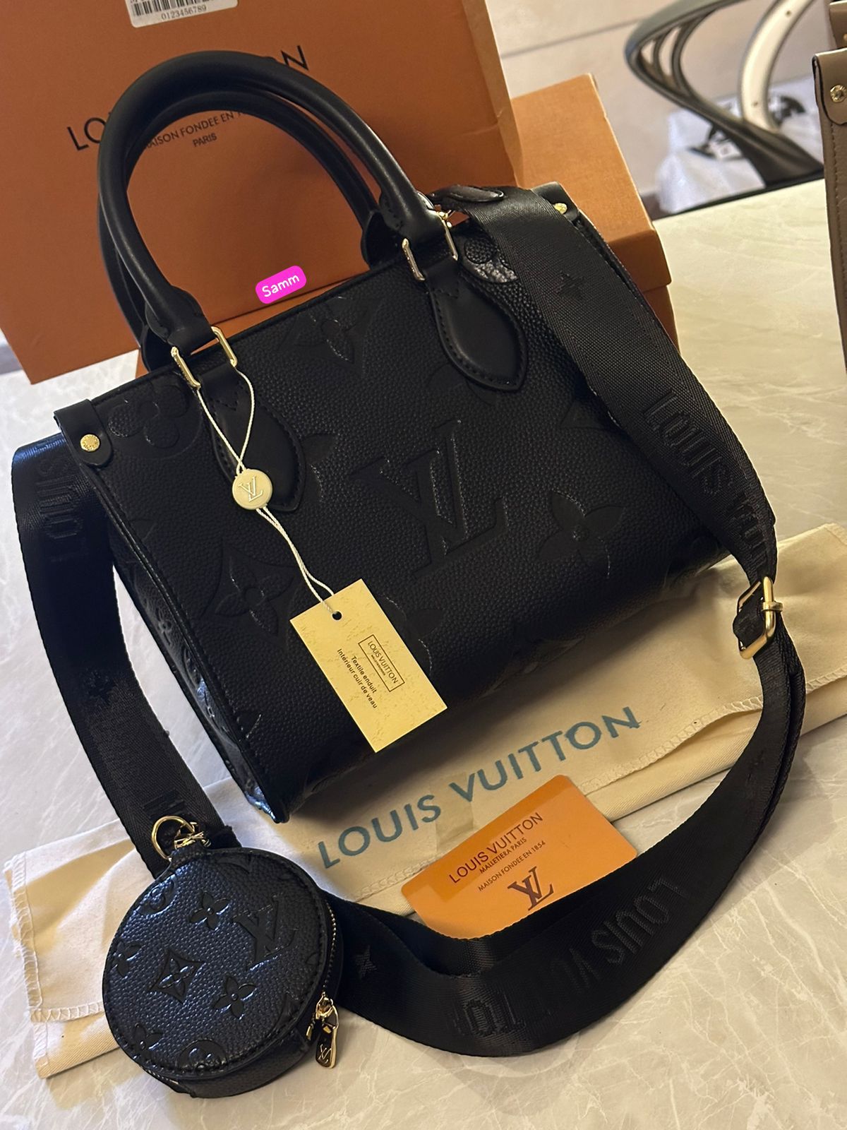 Lous Vuiton On The Go Pochette Premium Women BAG