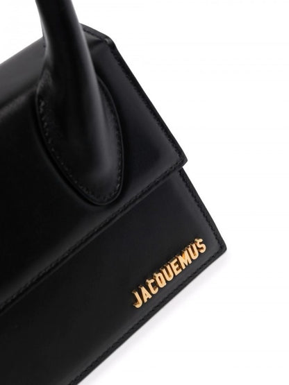 Jacquus Le Chiuito Noeud Bag With OG Box Dust Bag & Extra Sling Belt (Black - 135) Women BAG
