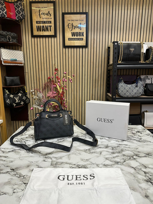 GUES QUATRO G LUXURY SATHCHEL HANDBAG WITH OG BOX AND DUST BAG Women Bag