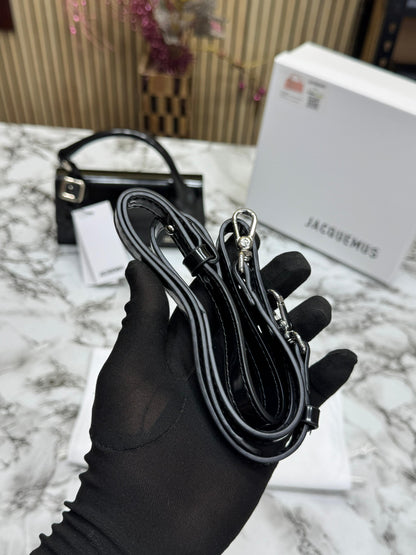JACEMUS LE CHIITO LONG BOUCLE TOP HANDLE WITH OG BOX Women BAG