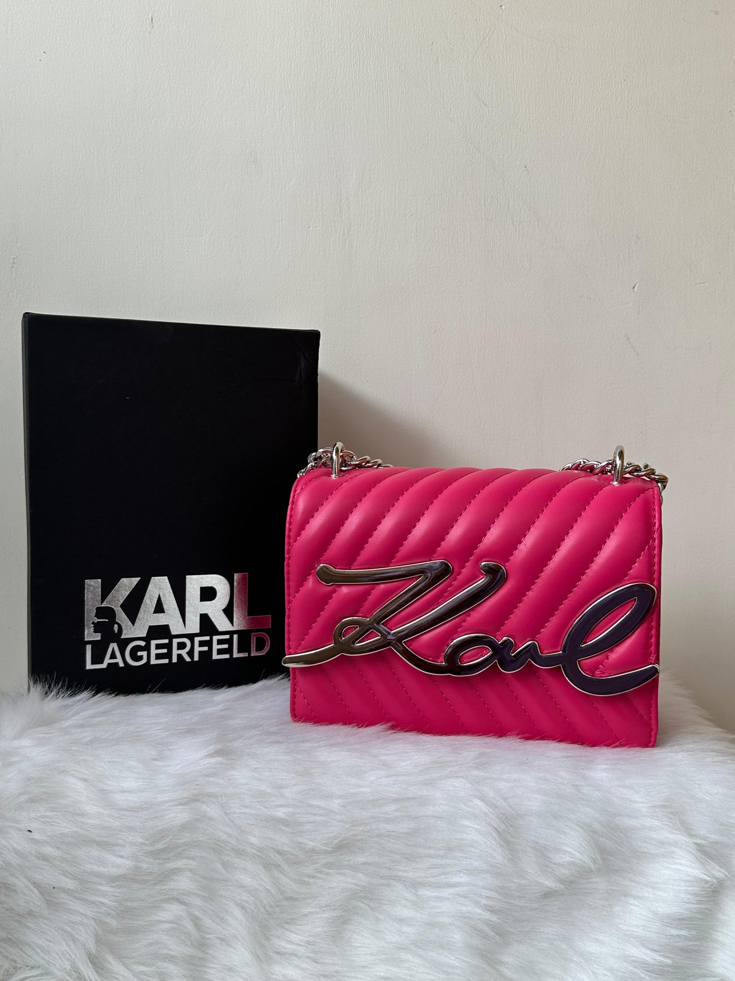 Kal Lagereld quilted Flap Women BAG