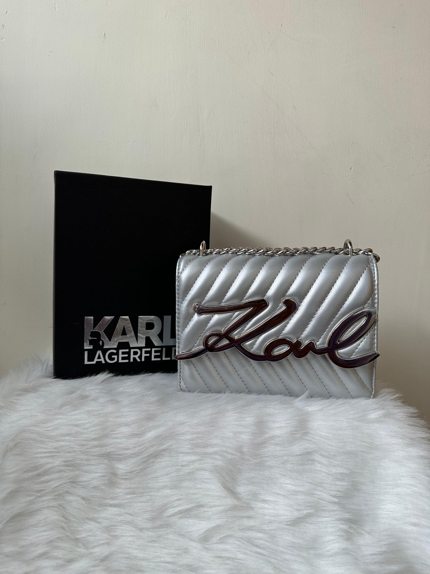Kal Lagereld quilted Flap Women BAG