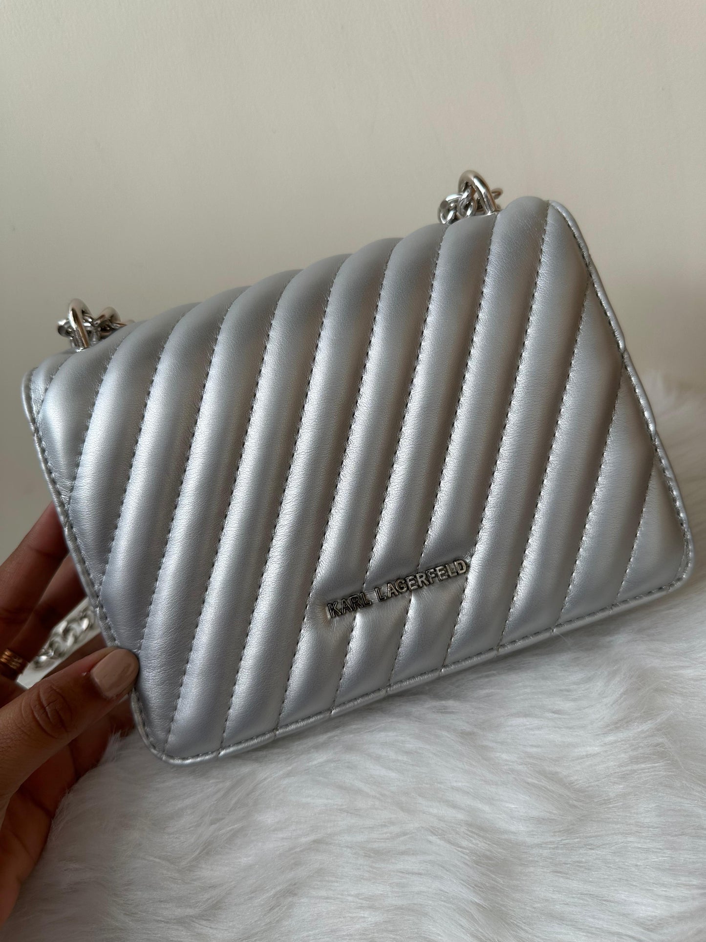 Kal Lagereld quilted Flap Women BAG