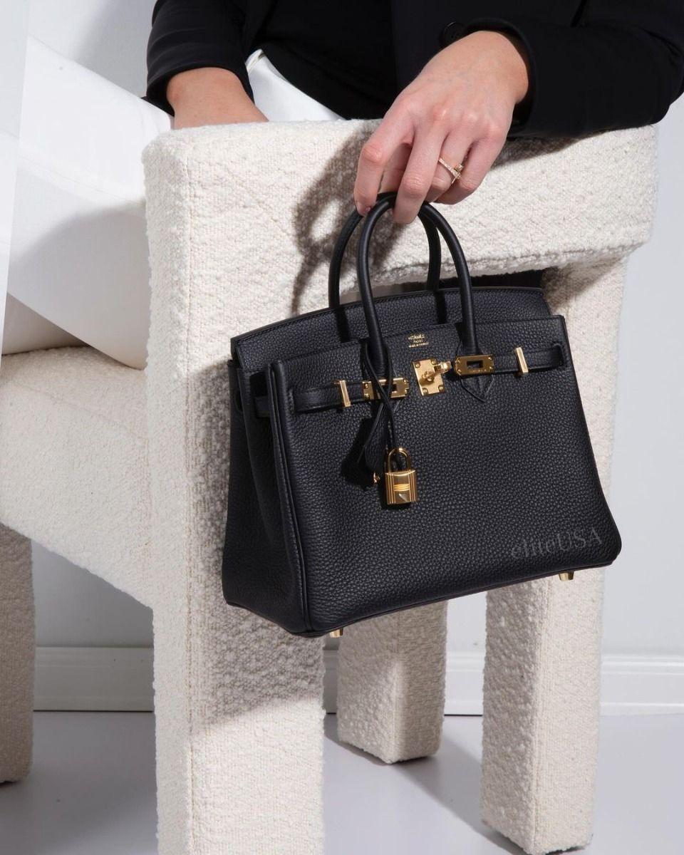 HERMS BIRKN LEATHER BAG WITH DUST BAG Women Bag