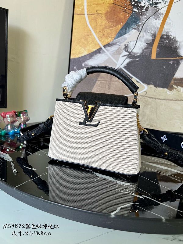 LOUS VUITON CAPUCINES WITH OG DOUBLE BOX Women BAG