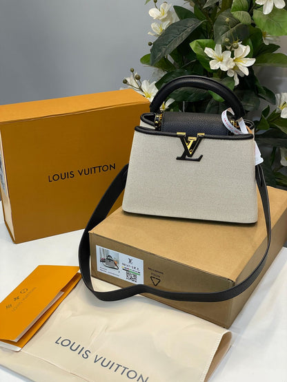 LOUS VUITON CAPUCINES WITH OG DOUBLE BOX Women BAG