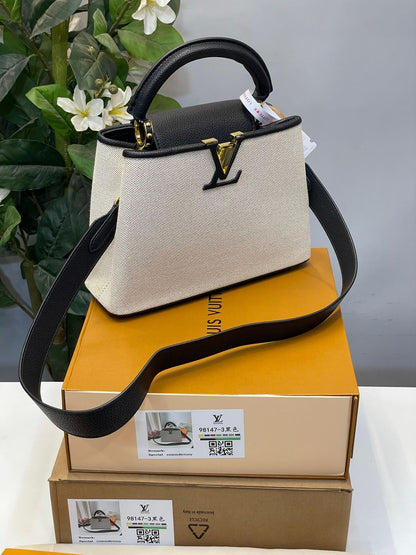 LOUS VUITON CAPUCINES WITH OG DOUBLE BOX Women BAG