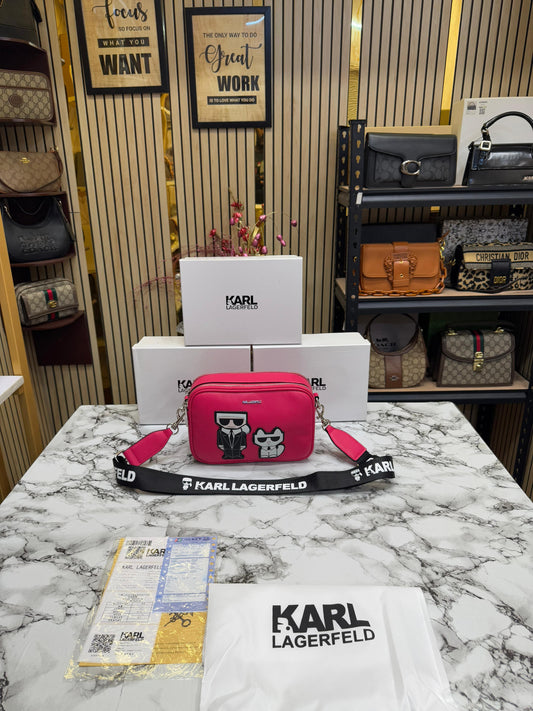 KAL LAGEELD PREMIUM SLING BAG WITH OG BOX Women BAG