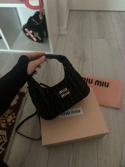 Mu Mi Matelass Leather Women BAG