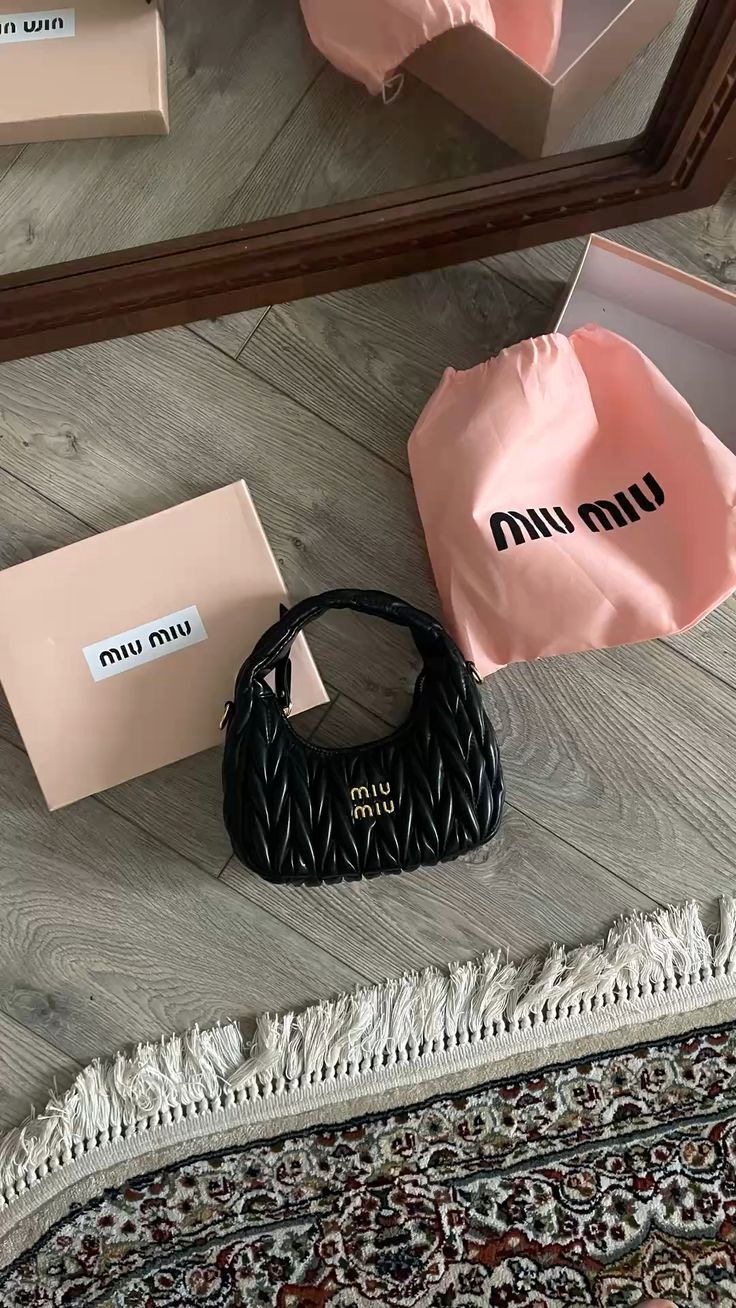 Mu Mi Matelass Leather Women BAG