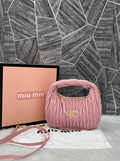 Mu Mi Matelass Leather Women BAG