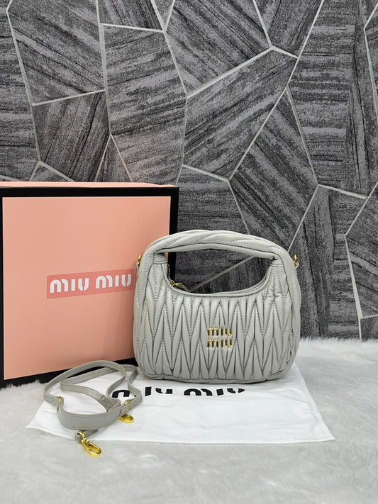 Mu Mi Matelass Leather Women BAG