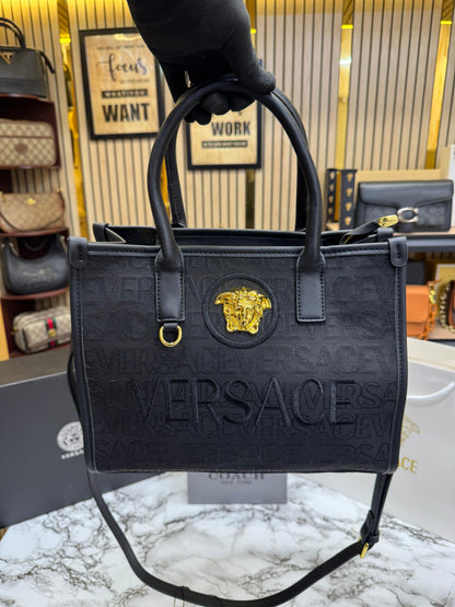 VERACE LA MDUSA PREMIUM HANDBAG WITH OG BOX AND CARRY Women Bag