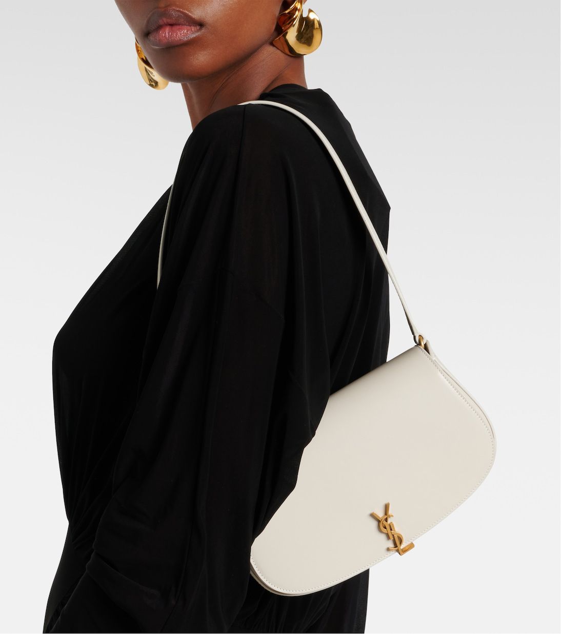 YL VOLTAIRE LEATHER SHOULDER BAG WITH OG BOX Women BAG