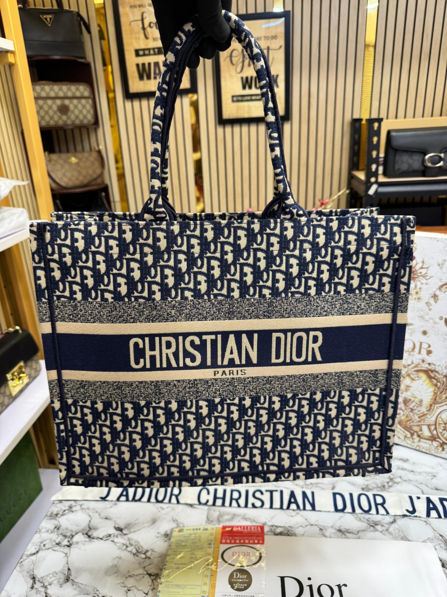 CHRSIAN DOR BOOK PREMIUM TOTE Women BAG