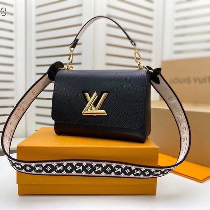 Lous Vuiton Twist Top Handle Crossbody Women BAG