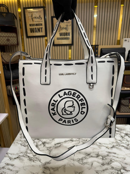 KAL LAGEELD PARIS NOUVEAU LEATHER TOTE Women Bag